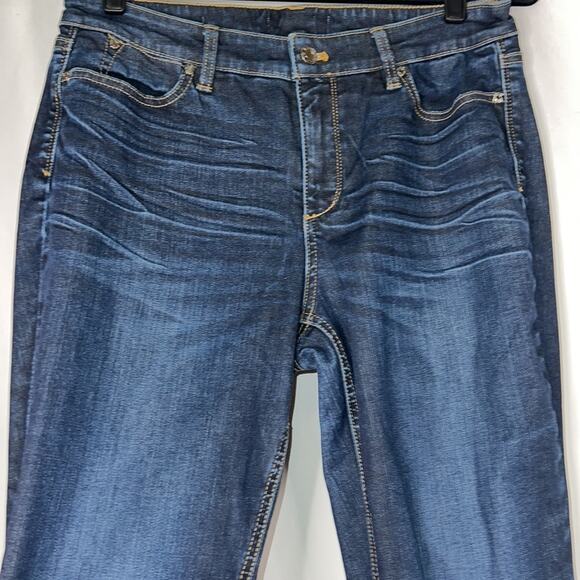 Talbots Bootcut jeans no size tag see measurements (10/12) - dark wash - Picture 3 of 9